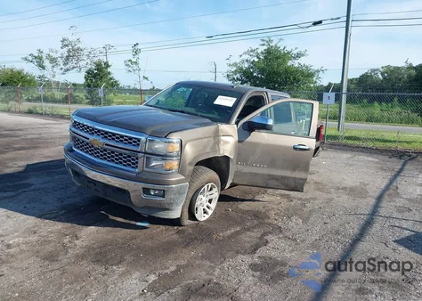 2014 Chevrolet Silverado 1Lt from USA, damaged, VIN 3GCUKREC7EG557493